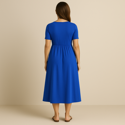 ANNELIES – AIRY A-LINE MAXI DRESS