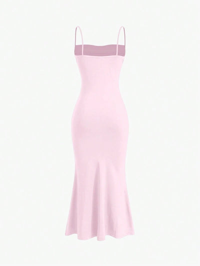 Elegant Spaghetti Strap Maxi