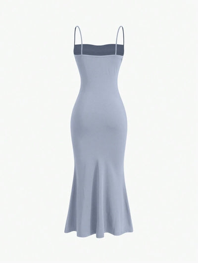 Elegant Spaghetti Strap Maxi