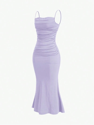 Elegant Spaghetti Strap Maxi