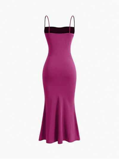 Elegant Spaghetti Strap Maxi