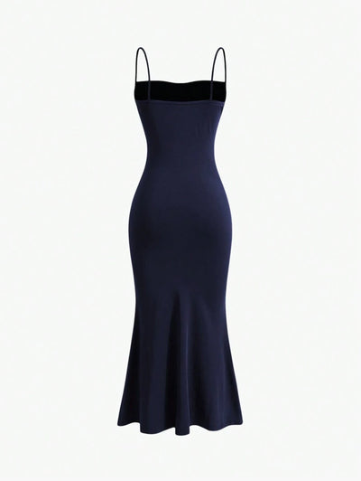 Elegant Spaghetti Strap Maxi