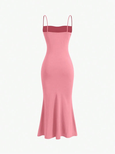 Elegant Spaghetti Strap Maxi