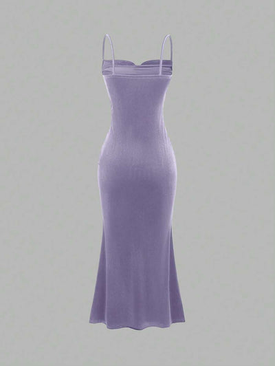 Elegant Spaghetti Strap Maxi