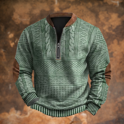 NordicForge™ Heritage Zip Sweater