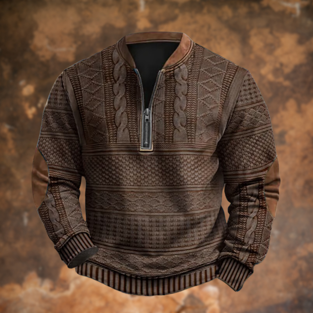 NordicForge™ Heritage Zip Sweater