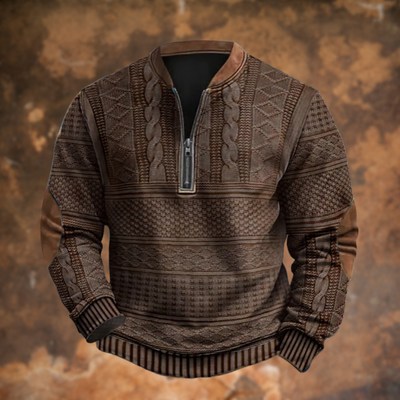 NordicForge™ Heritage Zip Sweater