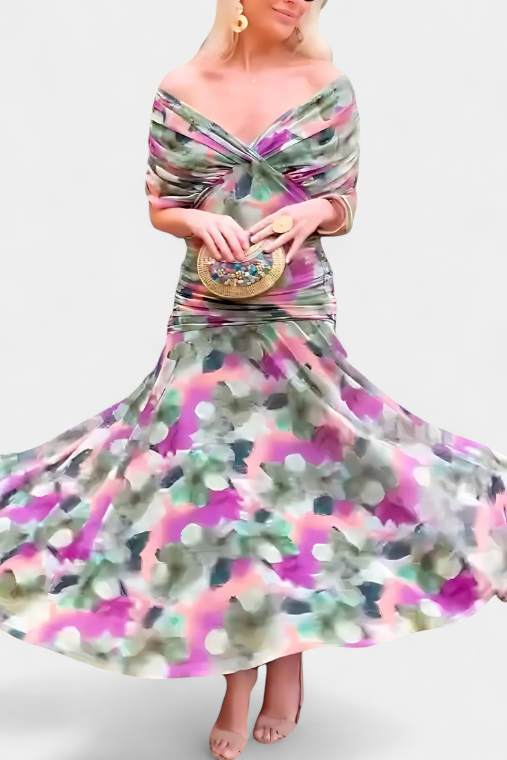 Seraphina Floral Gown
