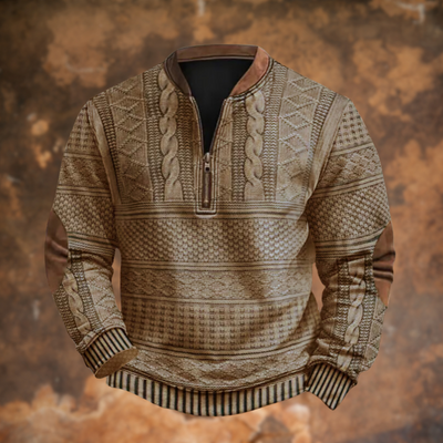NordicForge™ Heritage Zip Sweater