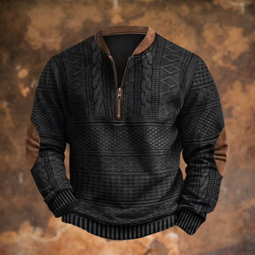 NordicForge™ Heritage Zip Sweater
