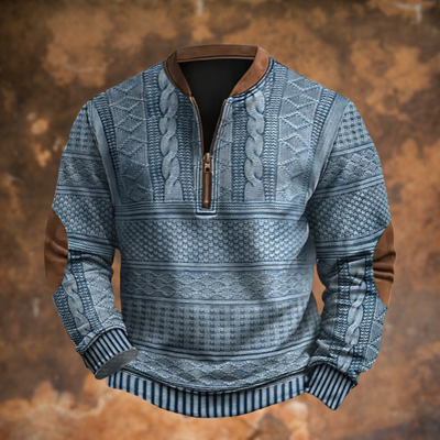 NordicForge™ Heritage Zip Sweater