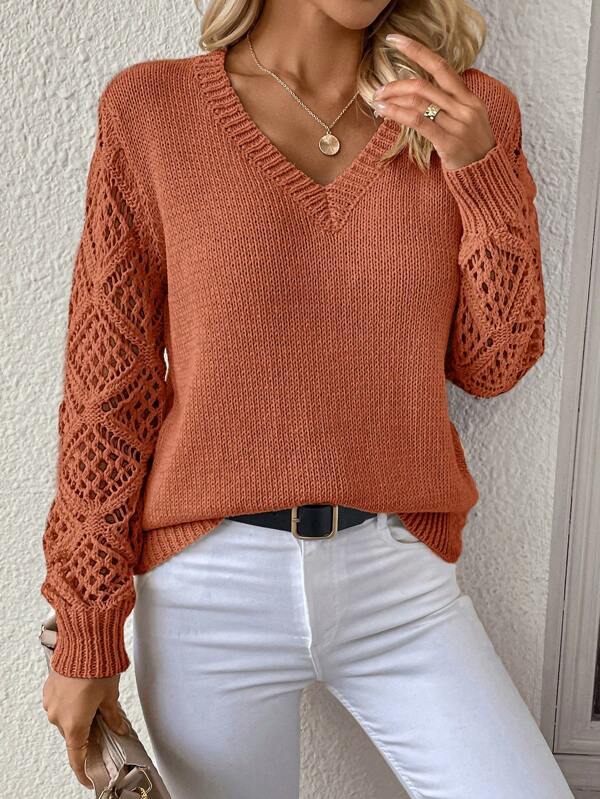 Crimson Willow Sweater