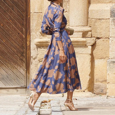 Dionne - Elegant Dress with V-Neck