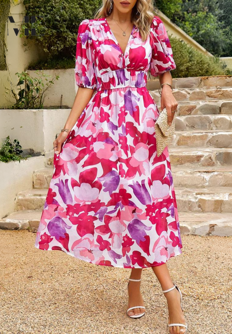 Feminine | Floral dress