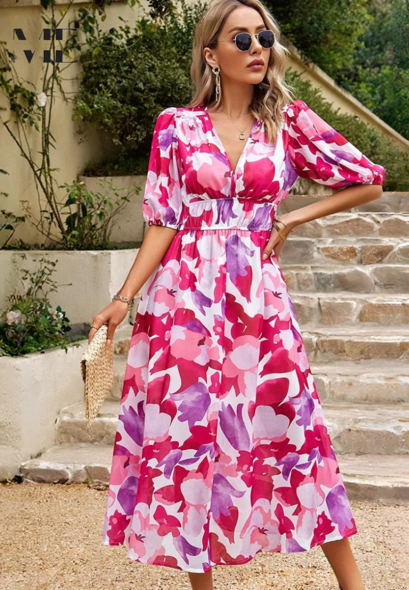 Feminine | Floral dress