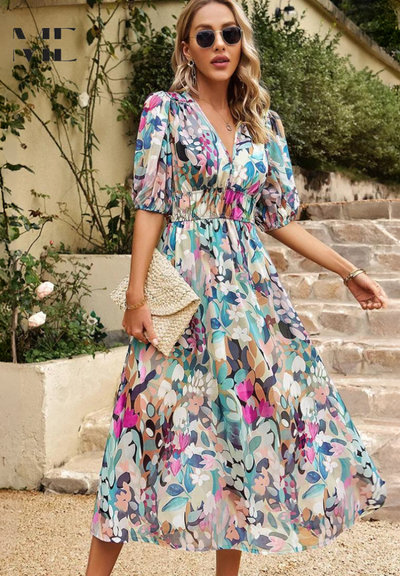 Feminine | Floral dress