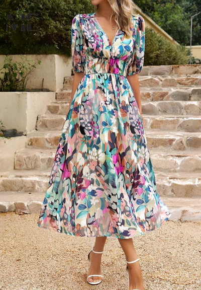 Feminine | Floral dress