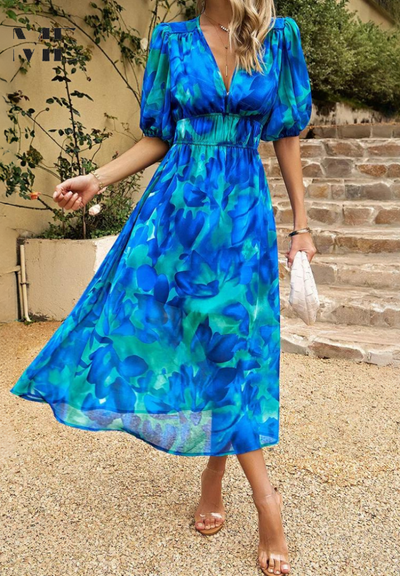 Feminine | Floral dress