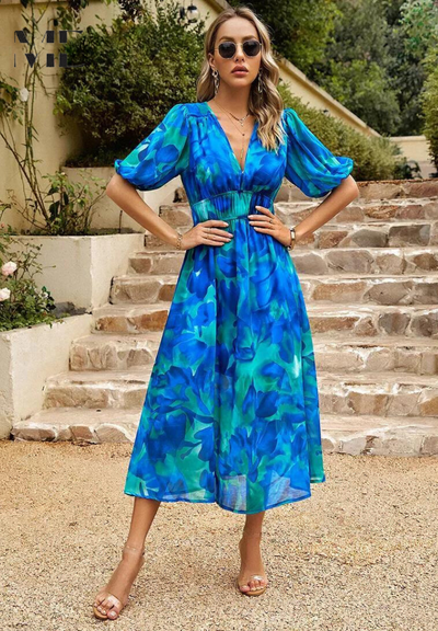 Feminine | Floral dress