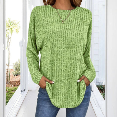 Casual long-sleeved top