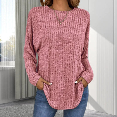 Casual long-sleeved top
