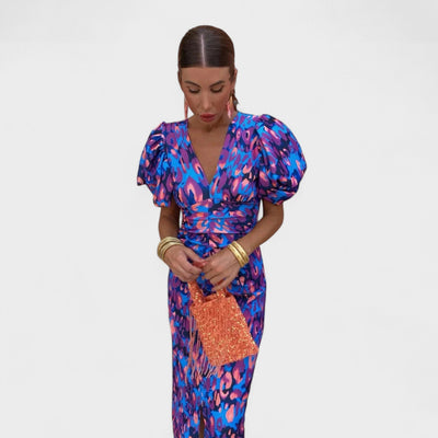 Lily – Tropical Fire Dress