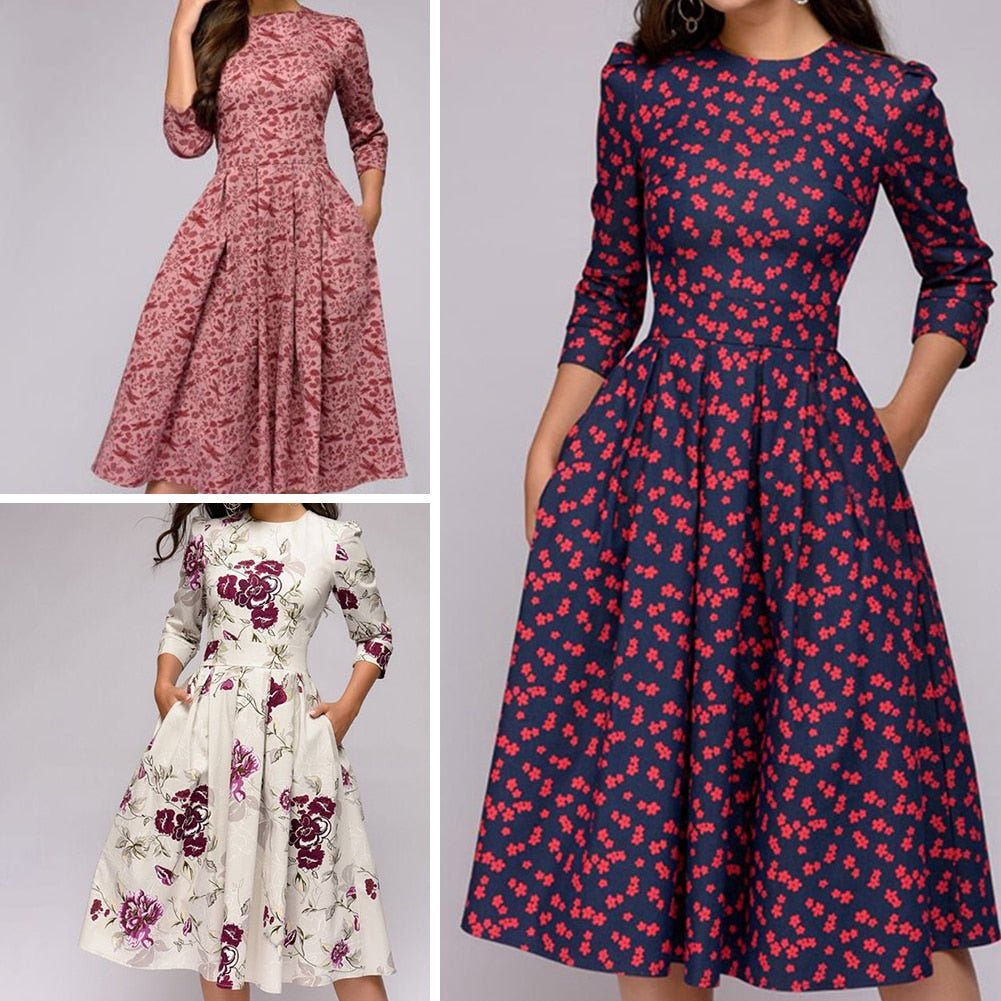 Sibylle Quinn | Elegant Floral Dress