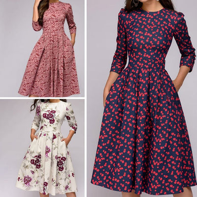 Sibylle Quinn | Elegant Floral Dress