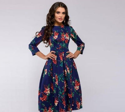 Sibylle Quinn | Elegant Floral Dress