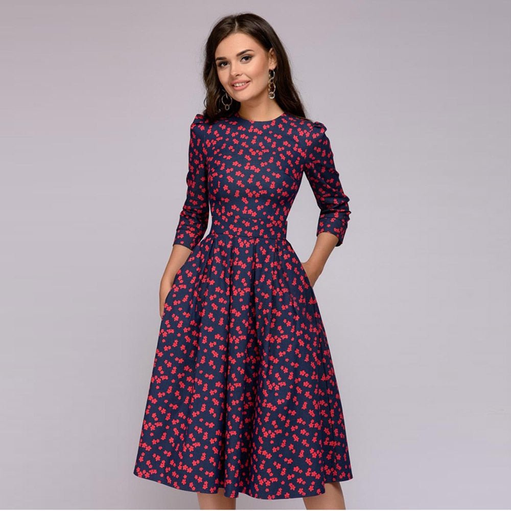 Sibylle Quinn | Elegant Floral Dress