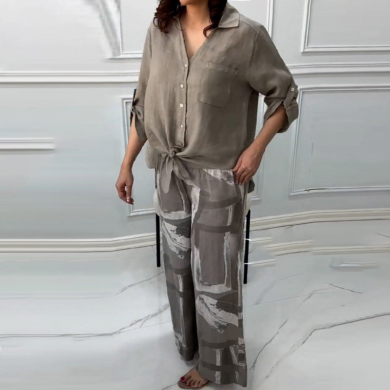 Pinas™ | Elegant casual cotton set